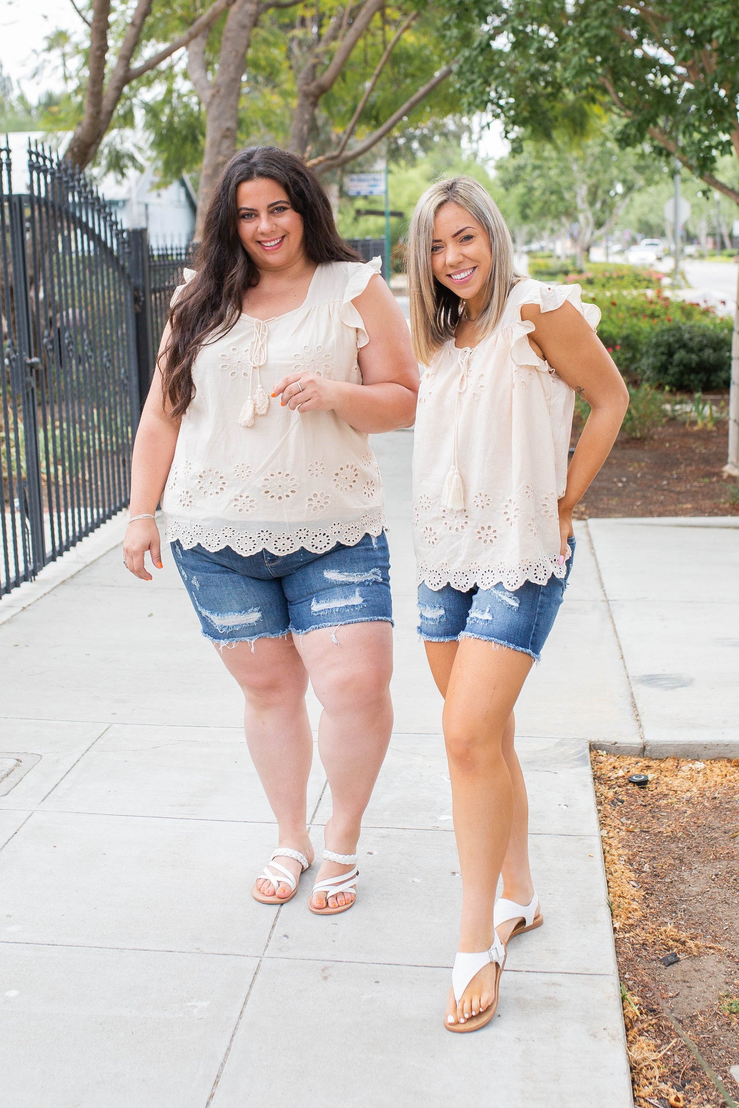 Summer Days Eyelet Top