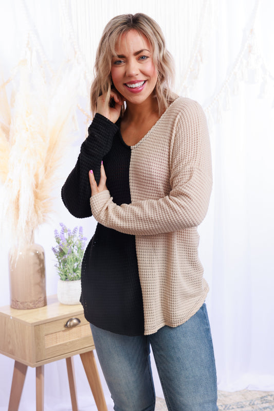 Happily Divided Pullover