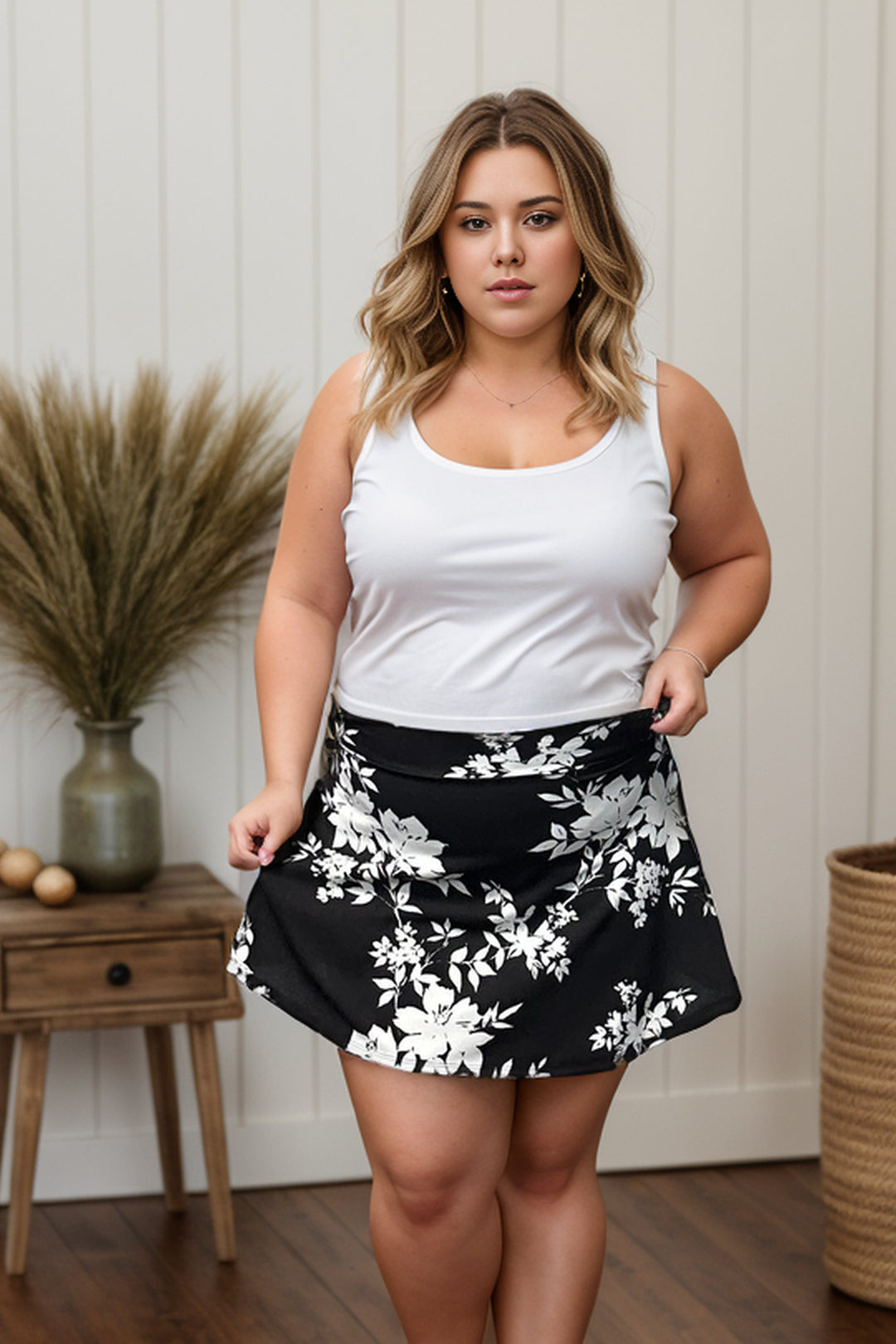 Heavenly Floral Skirt