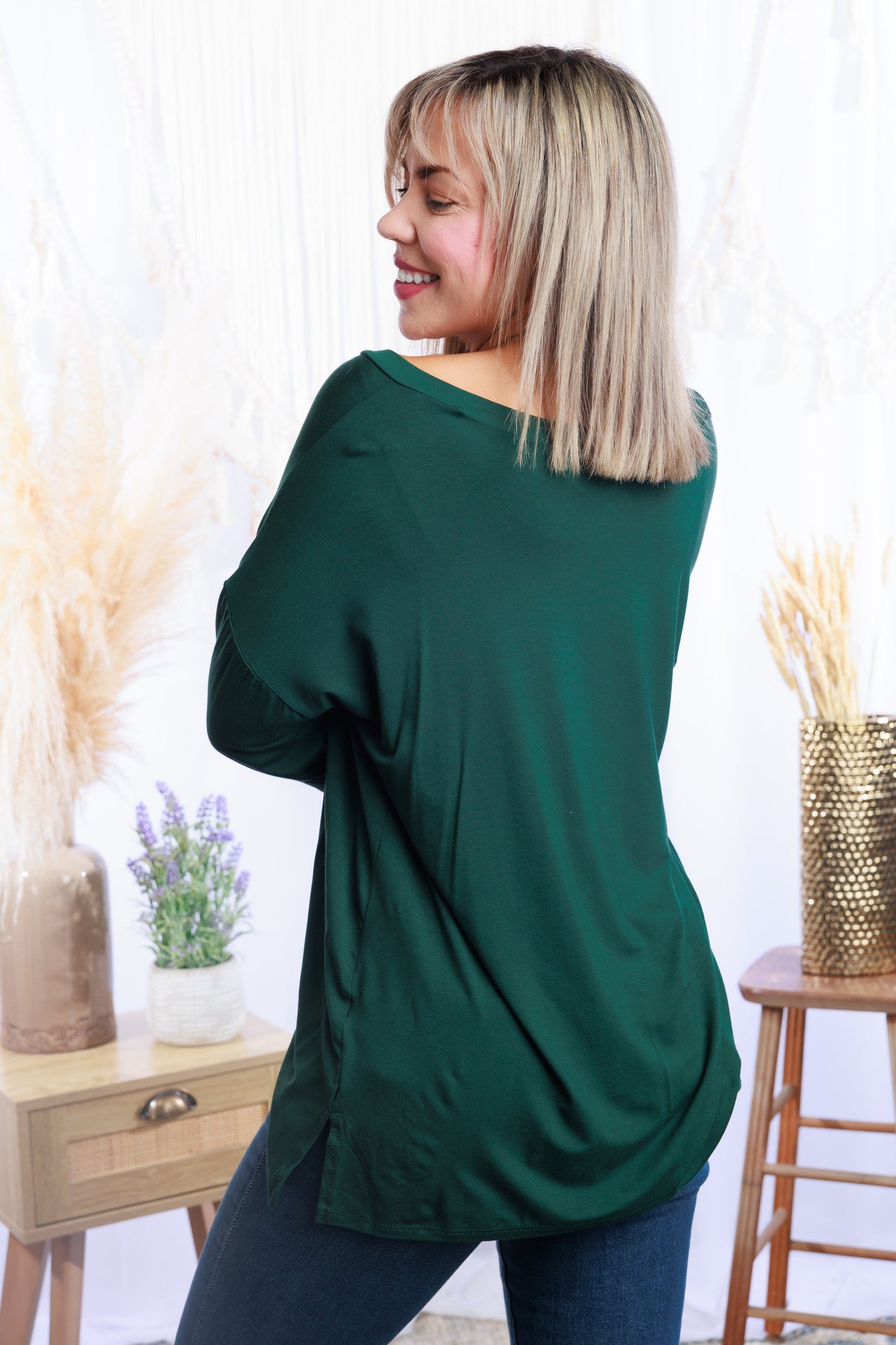 Hunter Green - Pocket Top