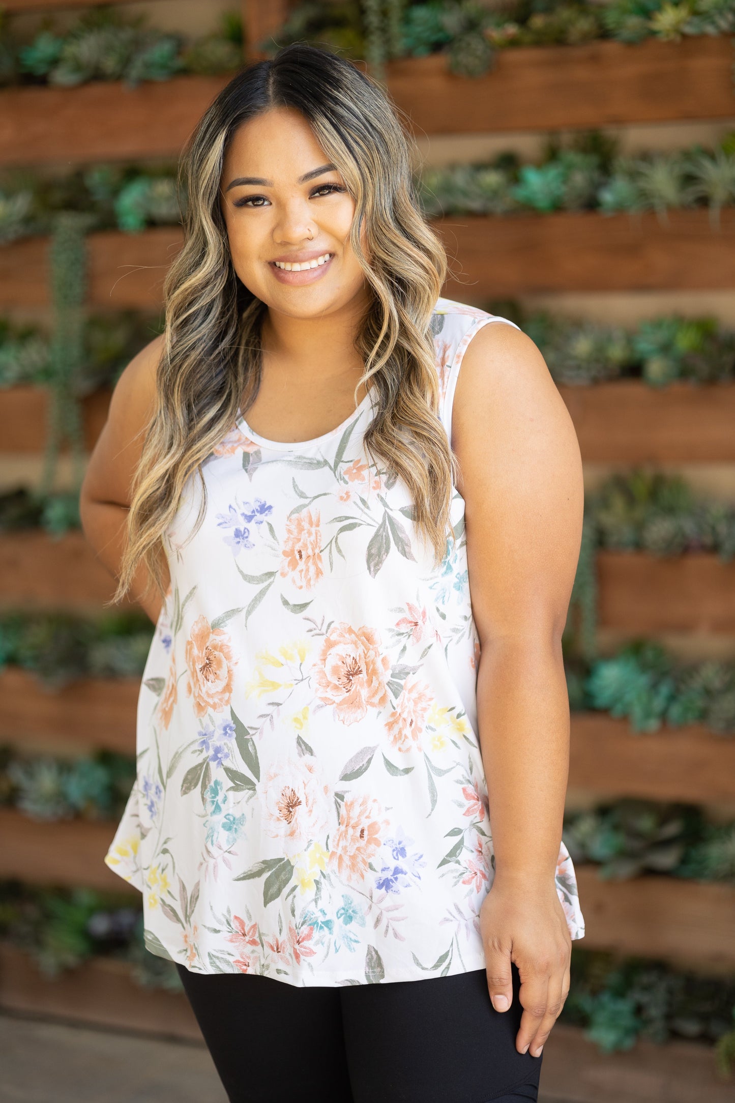 Sweet Petals Sleeveless Top